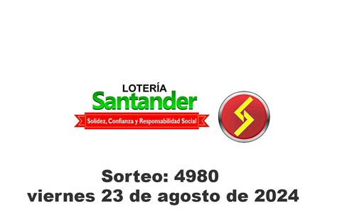 Lotería de Santander viernes 23 de agosto 2024