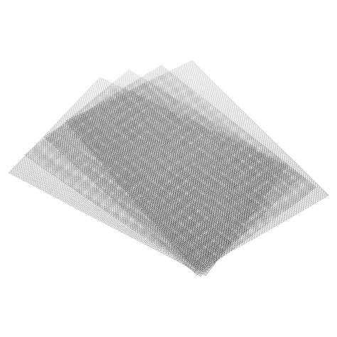 Uxcell 5 9 X8 3 Stainless Steel Woven Wire Mesh 20 Mesh Security Screen Mesh 4 Pack