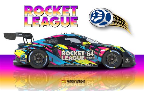 Rocket League Porsche 911 GT3 R By Dave B Trading Paints