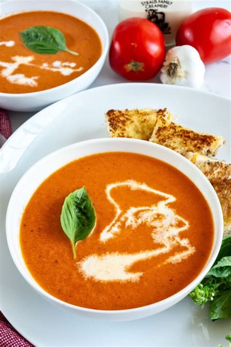 Homemade Tomato Soup - Yummy and fully