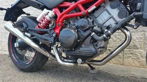 Impianto Completo In Con Coppia Di Tromb Inox Retr Moto Morini