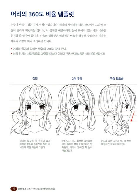 알라딘 중고 만화 쉽게 그리기 애니메이션 캐릭터 드로잉