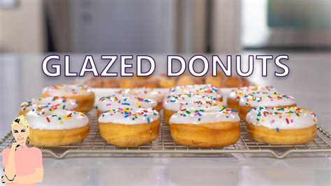 Perfectly Glazed Homemade Donuts Full Tutorial Youtube