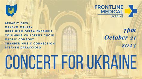 Benefit Concert For Ukraine