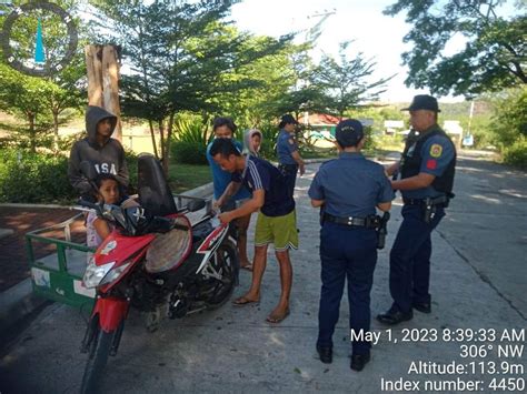 Anti Criminality Checkpoint Isinagawa Ng San Jose Pnp Sa Araw Ng