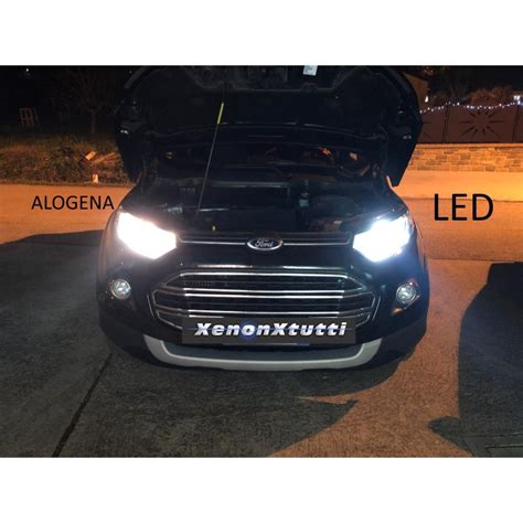 Lampade Led Anabbaglianti E Abbaglianti H4 Per FORD Ecosport Con