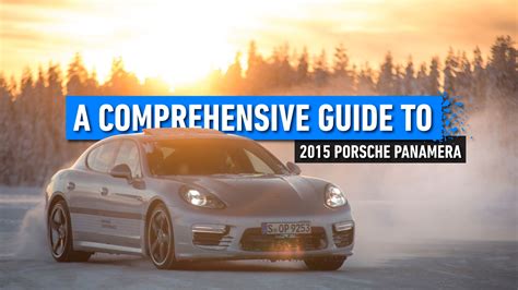 2015 Porsche Panamera A Comprehensive Guide To Maintenance Costs