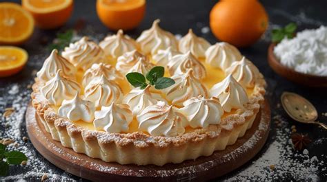 Recette Facile De Tarte L Orange Meringu E Pour Un Dessert Gourmand