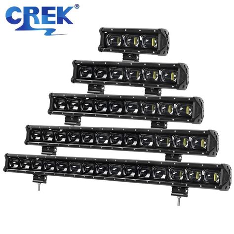 9d Single Row 4X4 Car Driving LED Offroad Work Light Bar Offroad LED