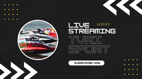 Live Stream TVRI SPORT HD F1 Powerboat Lake Toba Indonesia 2024 Day