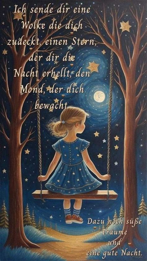 Pin Von Gaby Spieltundbastelthier Auf Gute Nacht Liebe Gute Nacht