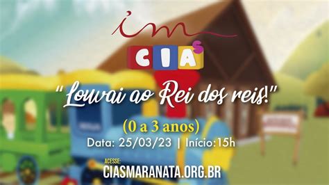 25 03 2023 15h Igreja Cristã Maranata Seminário Março 2023