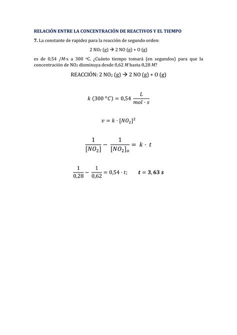 Problemas Resueltos De Cinetica Quimica Pdf