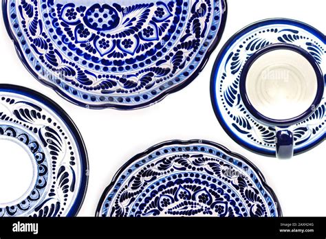 La Poterie Mexicaine Connue Sous Le Nom De Talavera Poblana Est Un