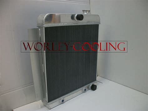 3 ROW ALUMINUM RADIATOR FOR 1955 1959 CHEVY PICK UP TRUCK V8 55 56 57