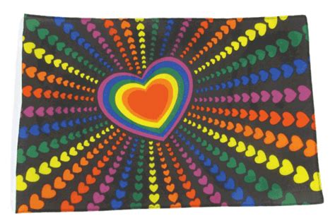 Rainbow Love 1ft Flag Buy Rainbow Love 1ft Flag Nwflags