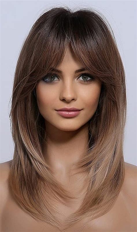 Saç kesimi Haircuts Straight Hair Hairstyles For Medium Length Hair