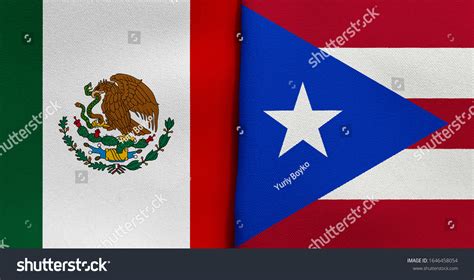 Flag Mexico Puerto Rico Stock Illustration 1646458054 | Shutterstock