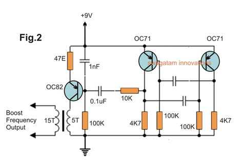 Under Soil Gold Detector Circuit