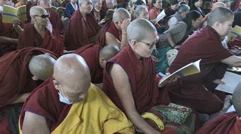 Tibetans Foreign Followers Offer Long Life Prayers For The Dalai Lama