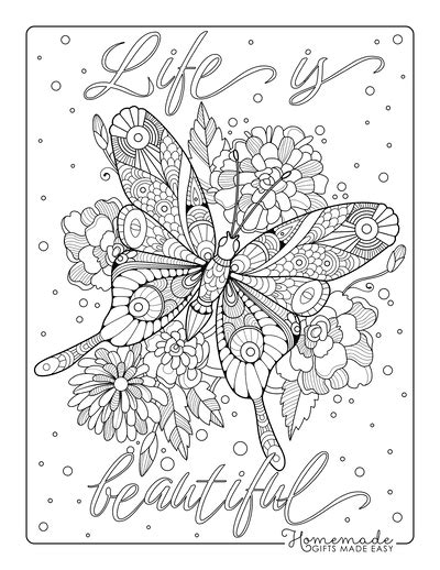 150 Adult Coloring Pages To Print For Free