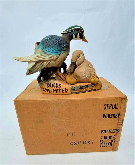 At Auction A Jim Beam Ducks Unlimited Ml Porcelain Decanter In