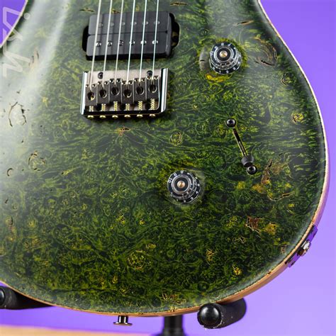 PRS Private Stock Custom 24 Hardtail Rainforest Green Satin – Ish Guitars