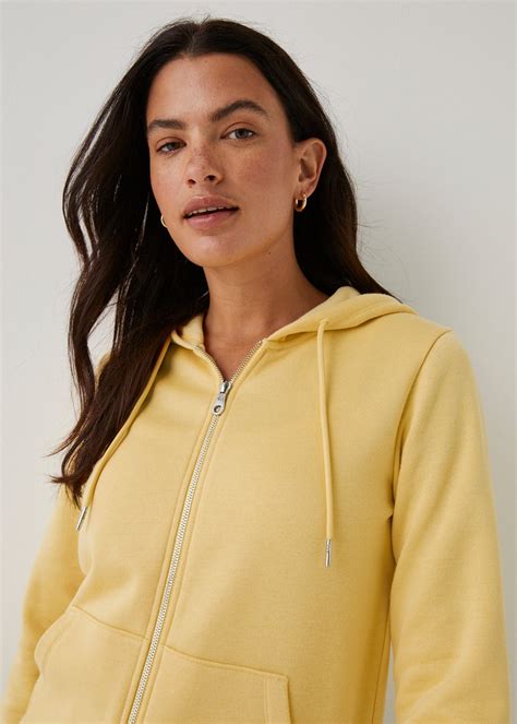 Yellow Zip Hoodie Matalan