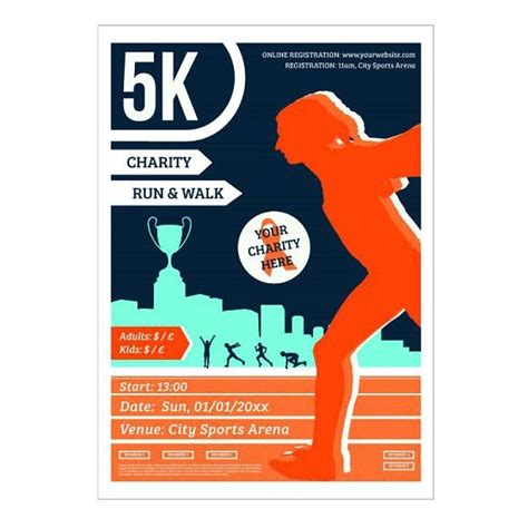 5k Charity Run Poster Artofit