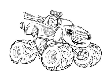 Bigfoot Monster Truck Coloring Pages