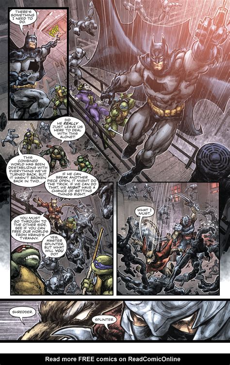 Read Online Batmanteenage Mutant Ninja Turtles Iii Comic Issue 5