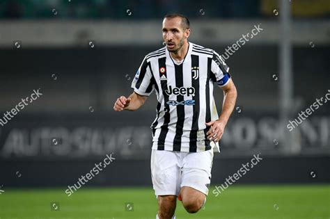 Giorgio Chiellini Juventus Portrait Action Editorial Stock Photo