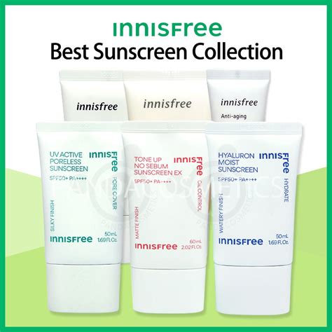 Innisfree Best Sun Care Sunscreen Tone Up No Sebum Sunscreen Uv