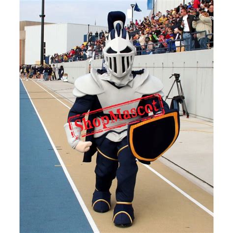 Power Lancer Knight Mascot Costume