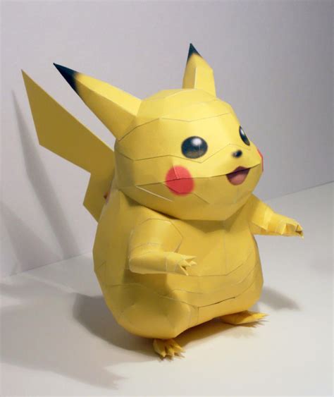 Pikachu Papercraft By Einohpmys On Deviantart