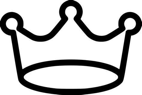 97 Simple Crown Outline Svg Svg Png Eps Dxf File