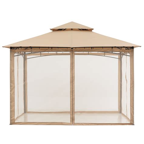 Abccanopy Outdoor Sturdy Patio Gazebo 9x911x1110x12 With Mosquito Ne