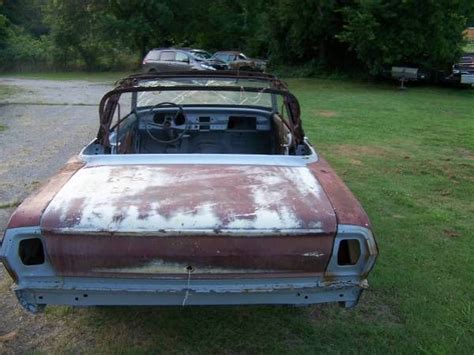 1962 CHEVY II NOVA CONVERTIBLE Good Title 62 Parts Car