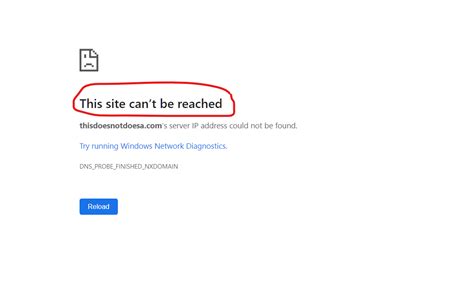 How To Fix The This Site Cant Be Reached Error In Google Chrome