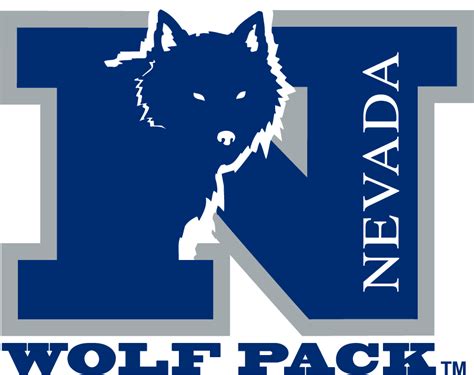 Nevada Wolf Pack Logo - Primary Logo - NCAA Division I (n-r) (NCAA n-r ...