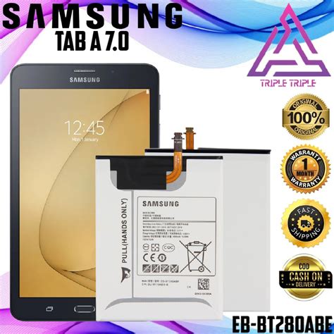 Samsung Galaxy Tab A 7 0 Battery Original Compatible Devices SM T280