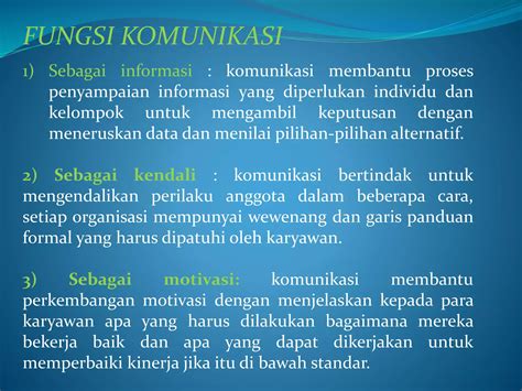 Komunikasi Dalam Jaringan Ppt