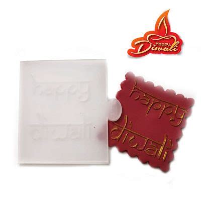 Fondant Debosser Happy Diwali Eastern Font Bakers Boutique