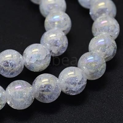 Wholesale Electroplated Natural Crackle Quartz Crystal Beads Strands