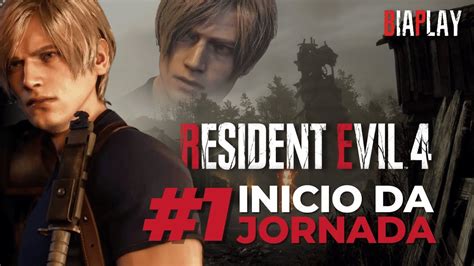 RESIDENT EVIL 4 REMAKE O INÍCIO DE GAMEPLAY Dublado em Português PT