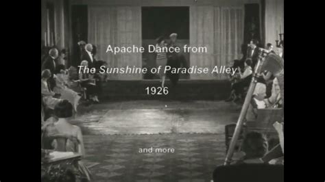 1926 Apache Dance From Sunshine Of Paradise Alley Music From The