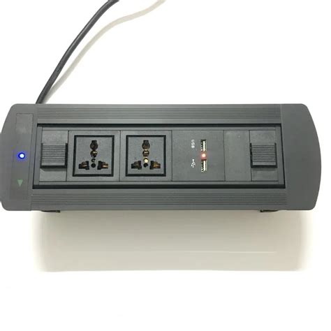 Motorized Automatic Flipping Socket Box For Conference Table Conference