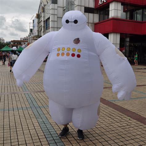 Fantasia Inflavel Adulto Rob Baymax Gigante Pronta Entrega