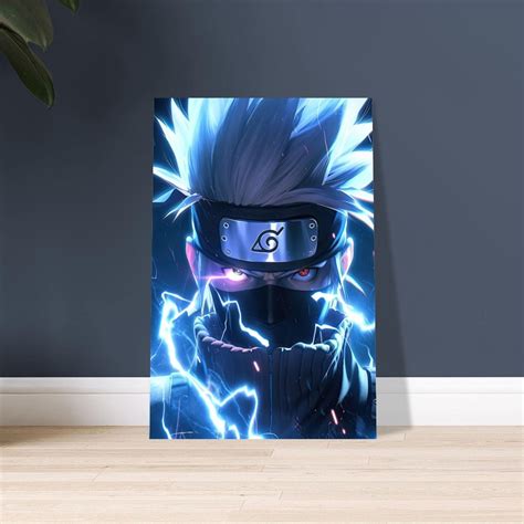 Fanart Naruto Kakashi Hatake Aluminum Art Print - Etsy