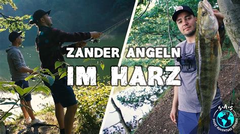 Angel Vlog Zander Angeln Im Harz Catch Cook Youtube